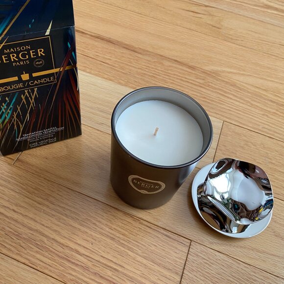 NEW Aromatic candle Maison Berger TEMPTATION SANDALWOOD 240g - Picture 2 of 2